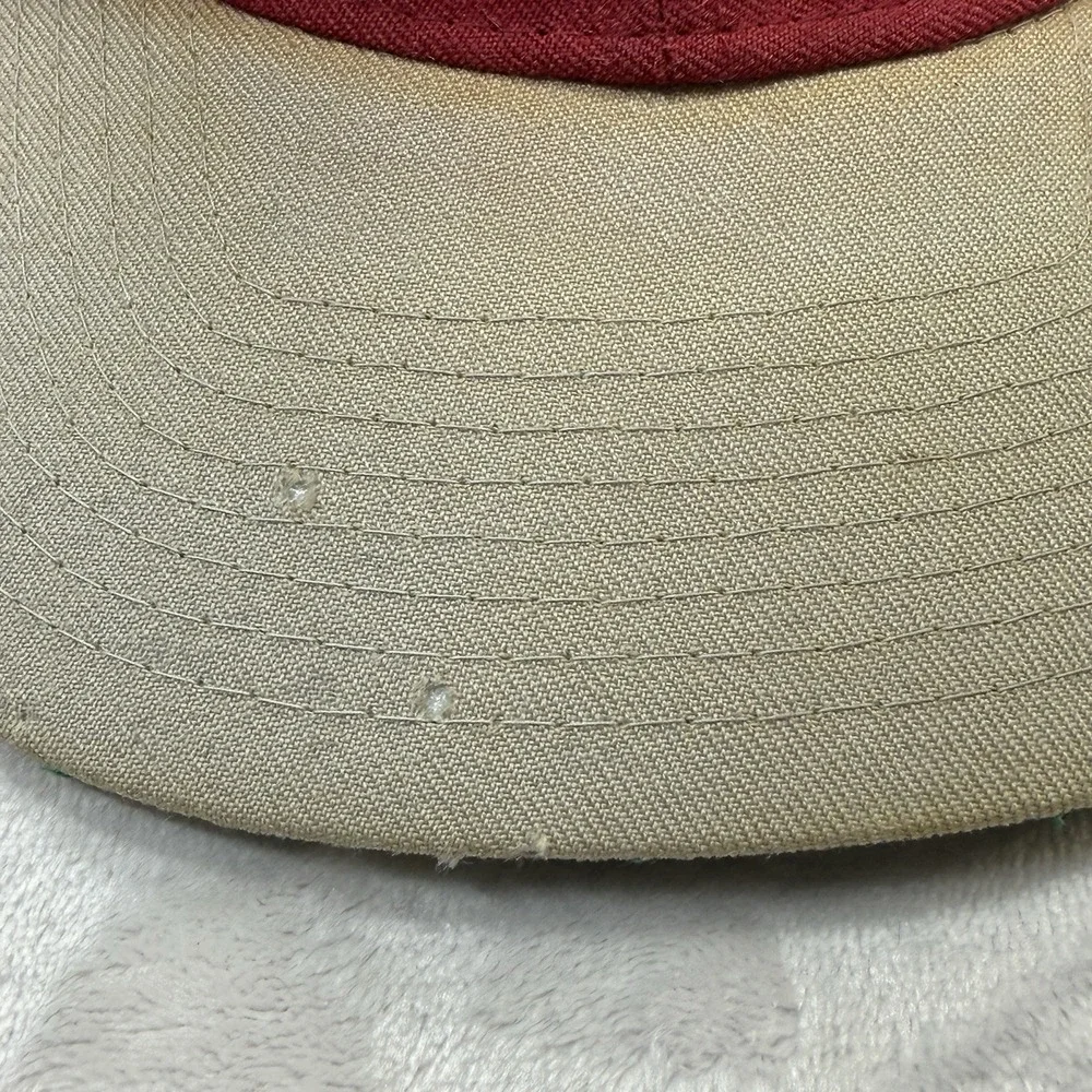 Vintage Alabama Crimson Tide‎ Starter Wool Snapback Hat Cap 7 3/8 USA Green Bill